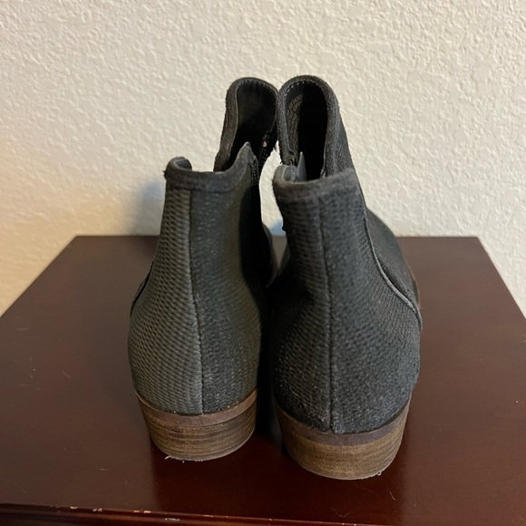 BLACK Kensie Gerona Zipper Boots Size 6.5 - Picture 7 of 12